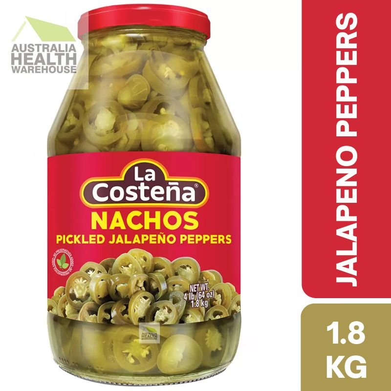 [Expiry: 17/02/2028] La Costena Nachos Pickled Jalapeno Peppers 1.8kg