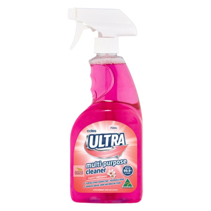 [Expiry Date: 29/05/2027]  Coles Ultra Multipurpose Cleaner Seasonal 750mL
