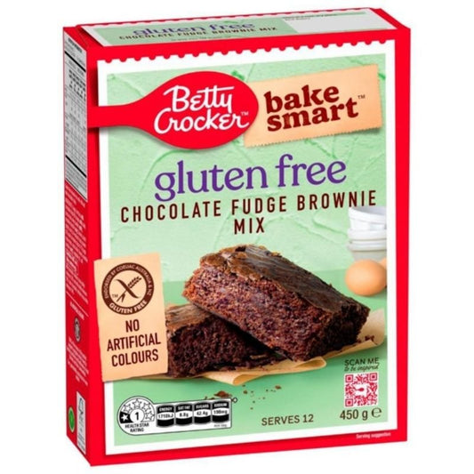 Betty Crocker Bake Smart Gluten Free Chocolate Fudge Brownie Mix 450g