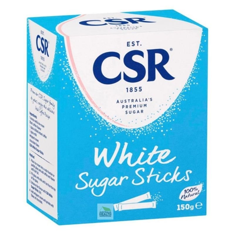 [Expiry Date: 03/03/2029] CSR White Sugar Sticks 50 Pack