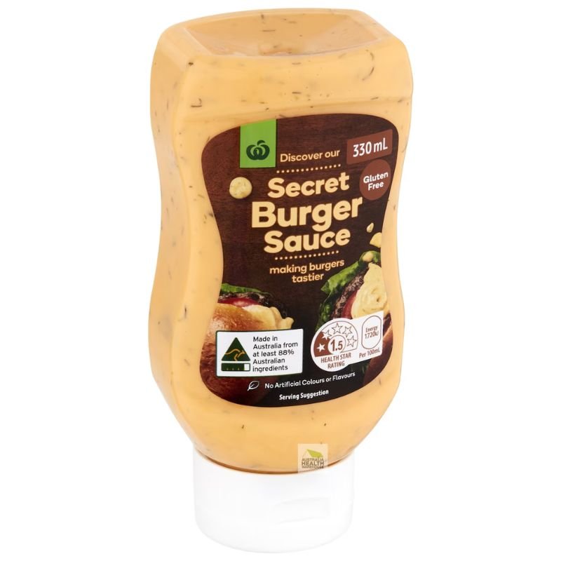 [Expiry: 15/01/2027]  Woolworths Secret Burger Sauce 330mL
