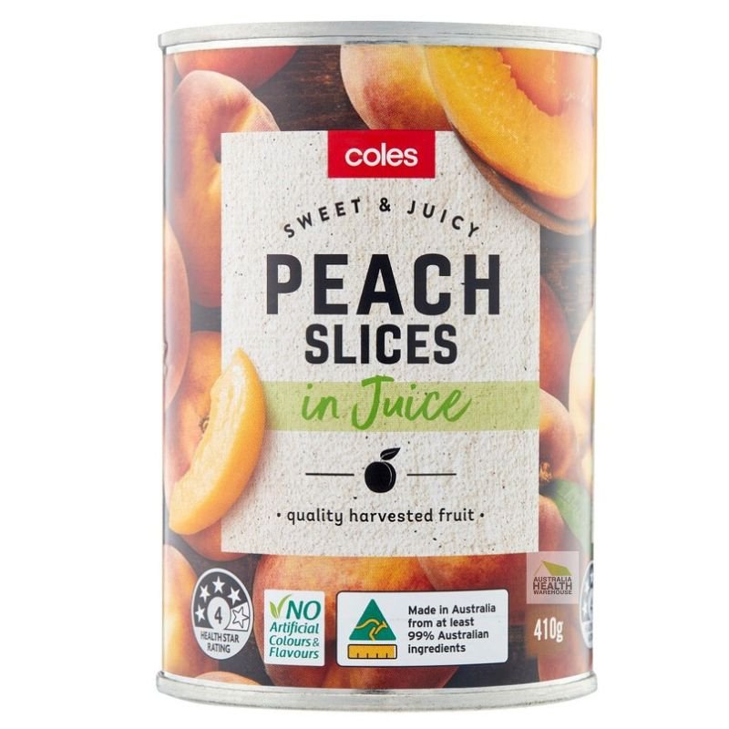 Coles Australian Fruits in Juice 410g