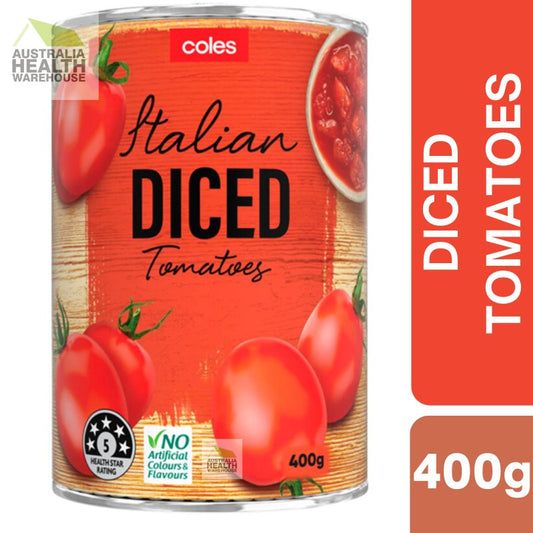 Coles Italian Diced Tomatoes 400g