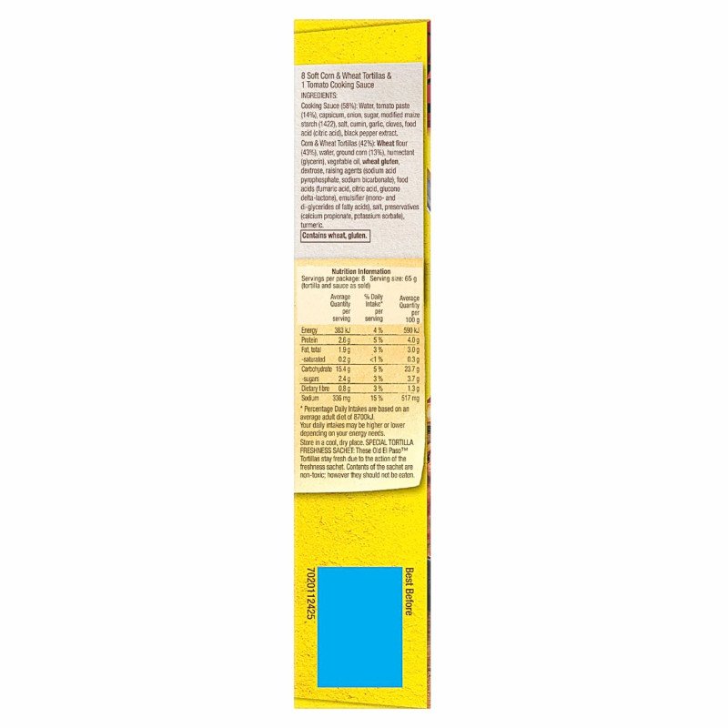 [Expiry Date: 16/01/2027] Old El Paso Enchilada Dinner Kit 520g