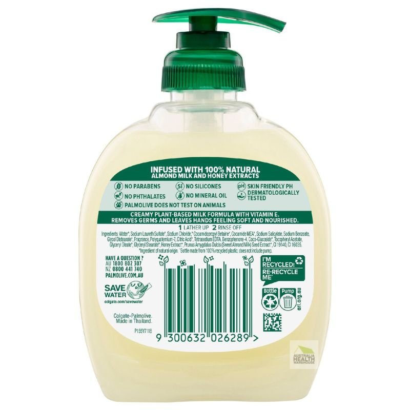 Palmolive Naturals Milk & Honey Hand Wash 250mL