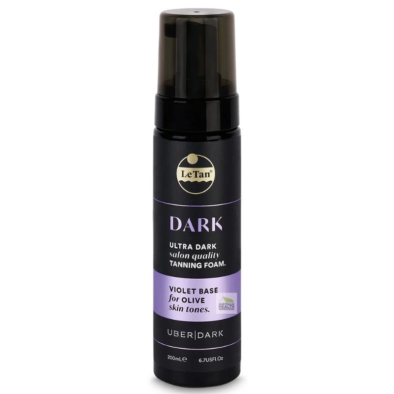 Le Tan DARK Tanning Foam (Violet 200mL)