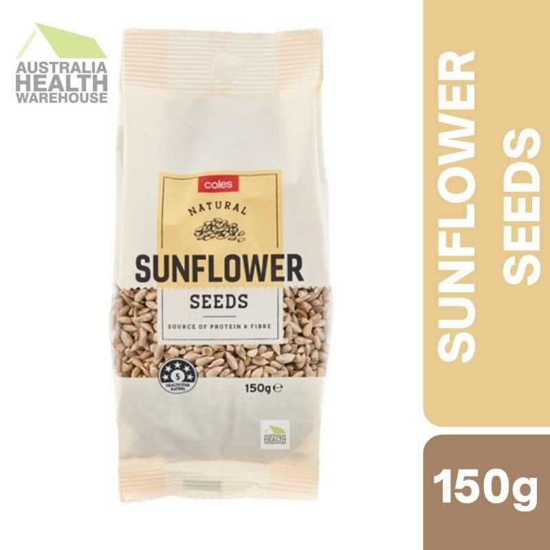 Coles Natural Sunflower Seeds 150g