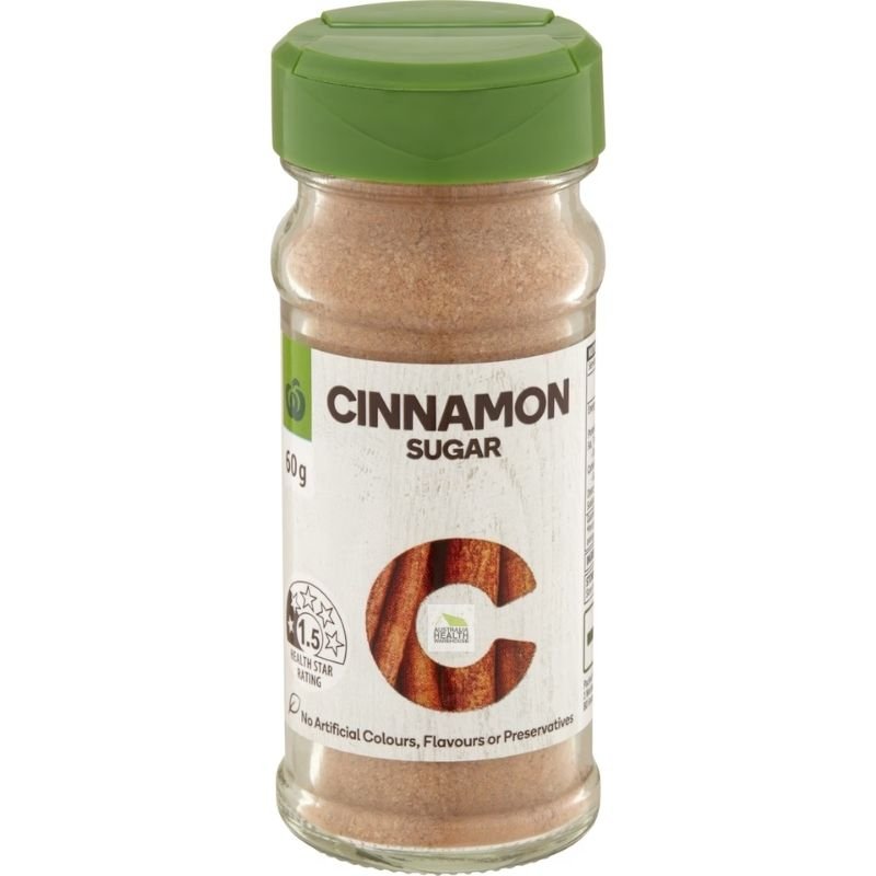 [Expiry: 07/2028] Woolworths Cinnamon Sugar 60g
