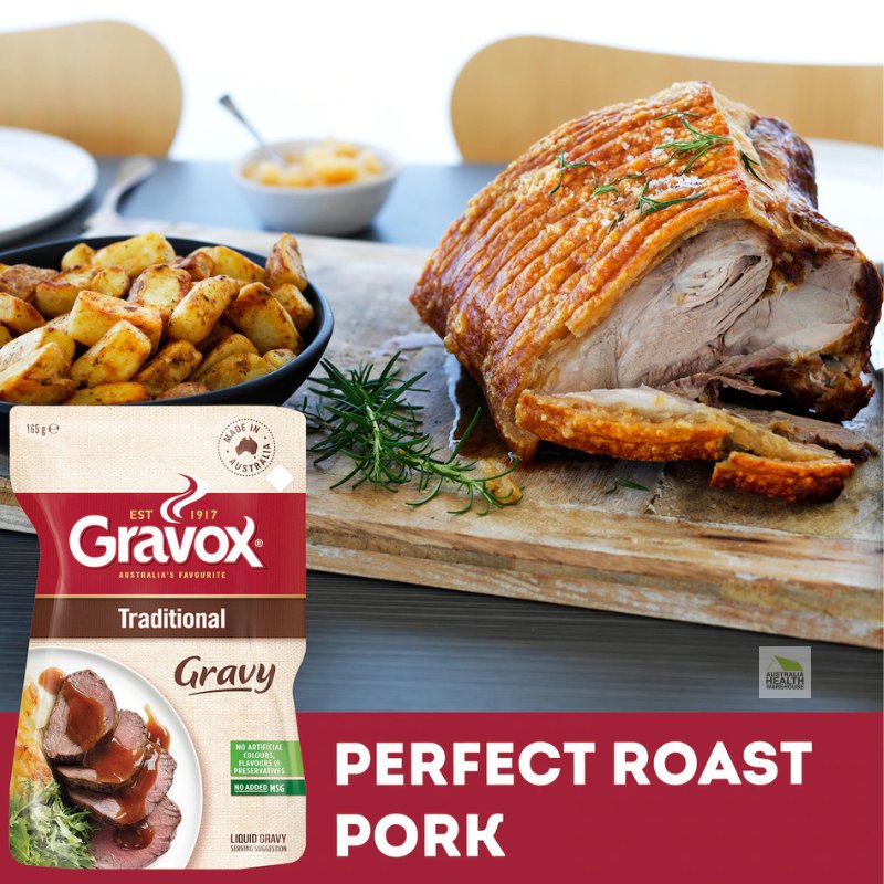 [Expiry Date: 01/08/2027] Gravox Traditional Gravy Liquid Pouch 165g