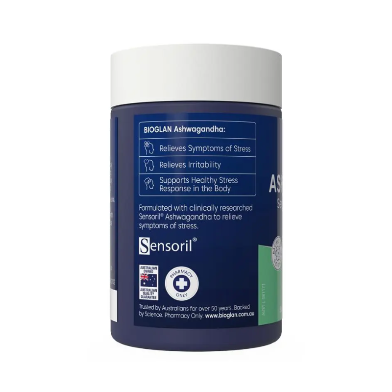 [Expiry Date: 10/2027] Bioglan Ashwagandha 6000mg 60 Capsules