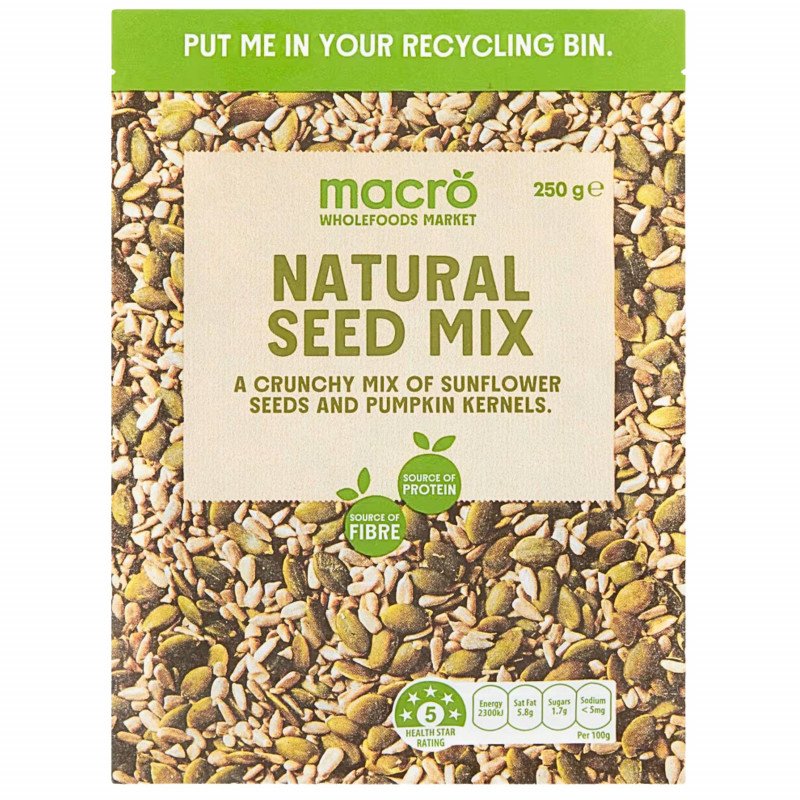 [Expiry: 02/12/2026] Woolworths Macro Natural Seed Mix 250g