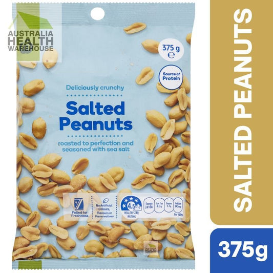[Expiry Date: 09/11/2026] Woolworths Salted Peanuts 375g