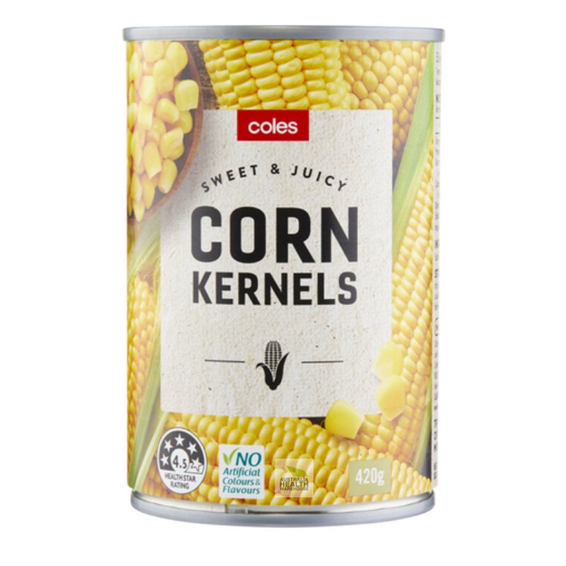 Coles Corn Kernels 420g
