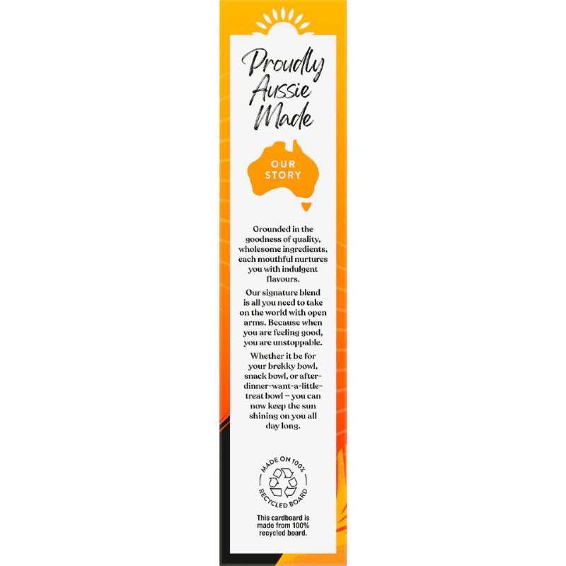 [Expiry Date: 13/05/2027] Sunsol High Fibre Toasted Muesli Almond, Honey & Dark Chocolate 500g