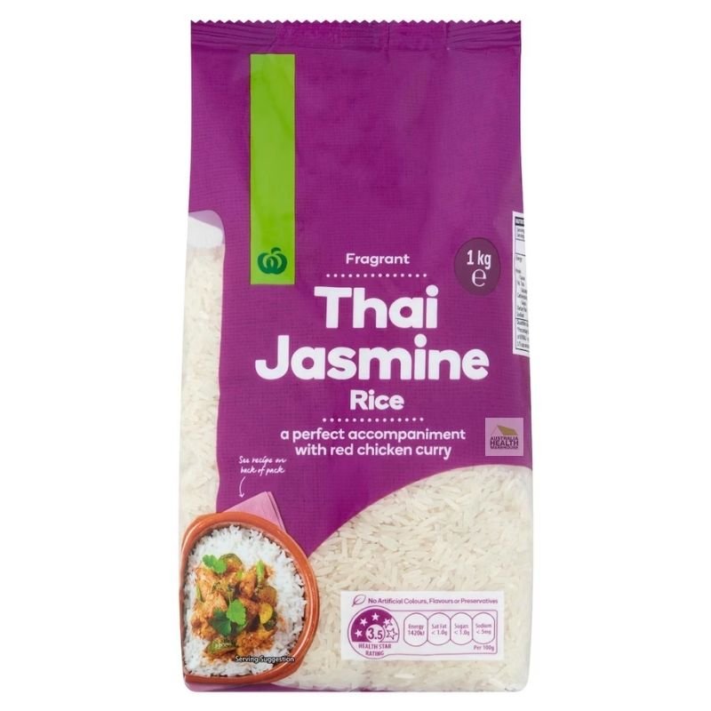 [Expiry: 11/2027] Woolworths Jasmine Rice 1kg