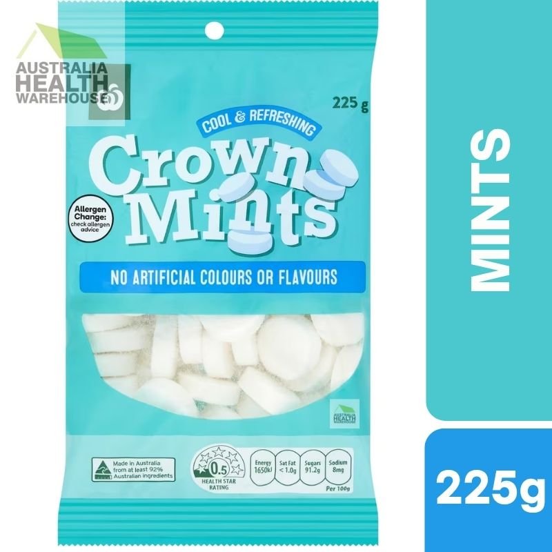 Woolworths Crown Mints 225g