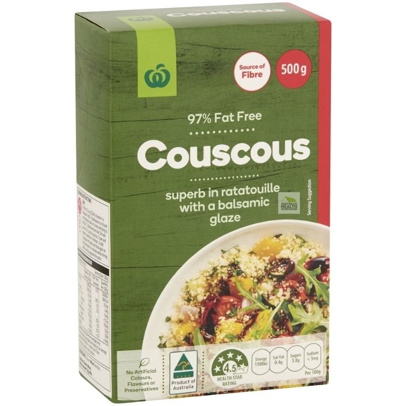 [Expiry: 10/12/2027] Woolworths Couscous 500g