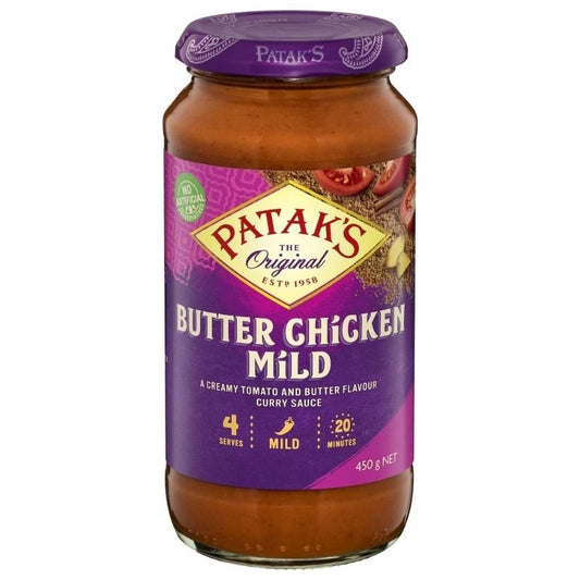 [Expiry: 05/2027] Patak's Butter Chicken Mild Sauce 450g