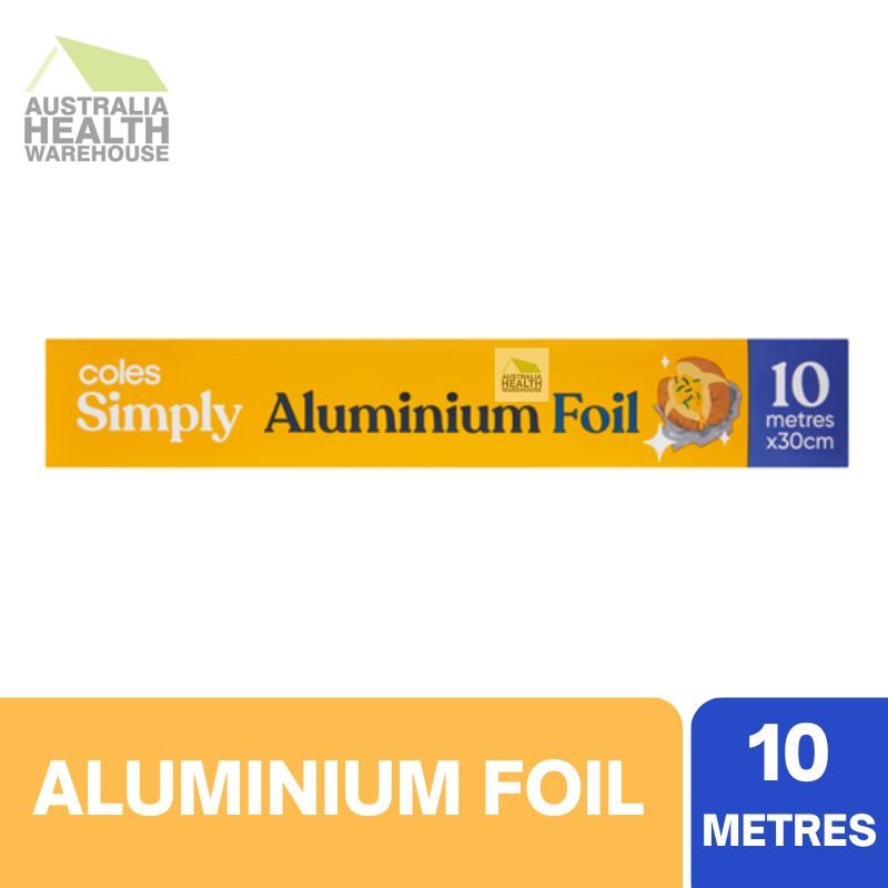 Coles Simply Aluminium Foil 10 Metres