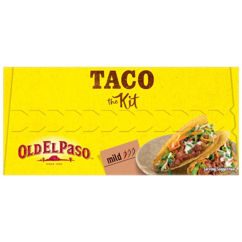 [Expiry Date: 27/01/2027] Old El Paso Taco Kit 290g