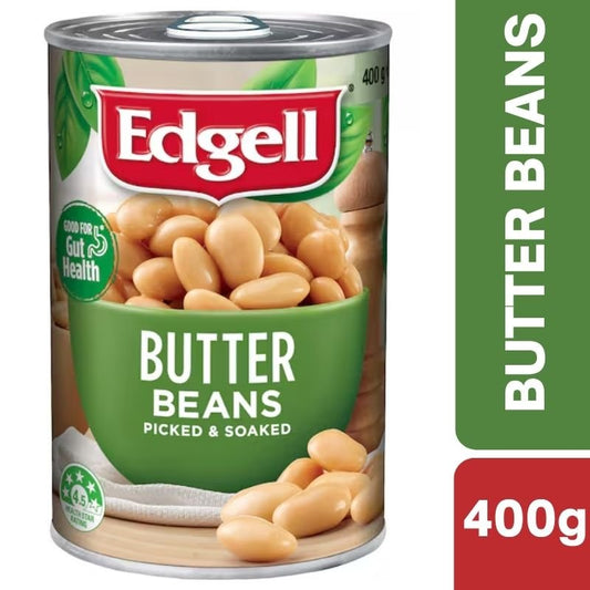 [Expiry Date: 30/07/2028] Edgell Butter Beans 400g