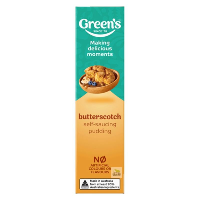 [Expiry Date: 26/09/2026] Green's Butterscotch Pudding Mix 260g