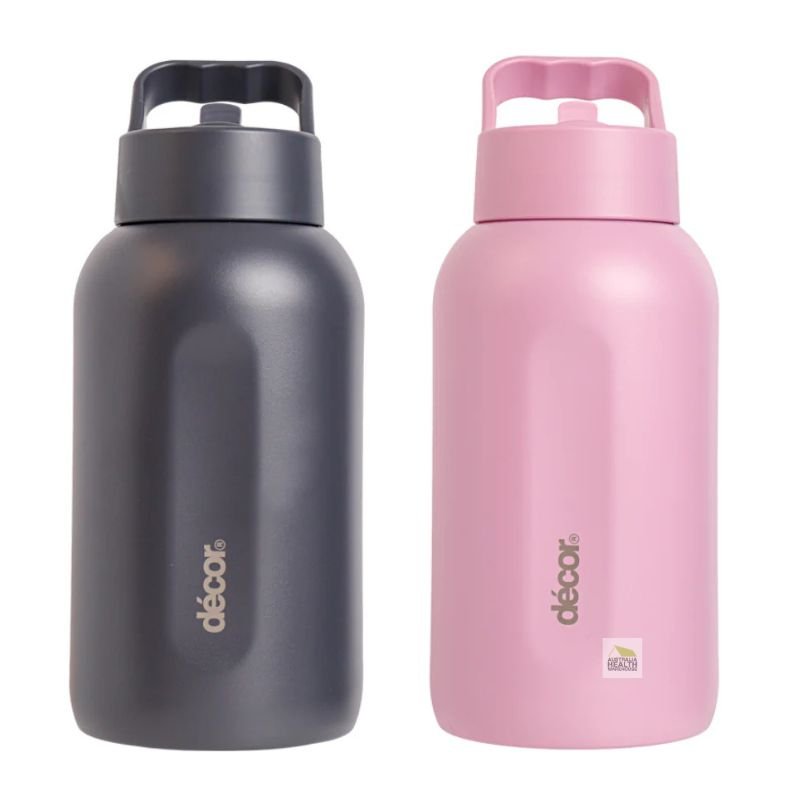 Decor Insulated Double Wall XXL Stainless Steel Bottle 2 Litre (GREY)