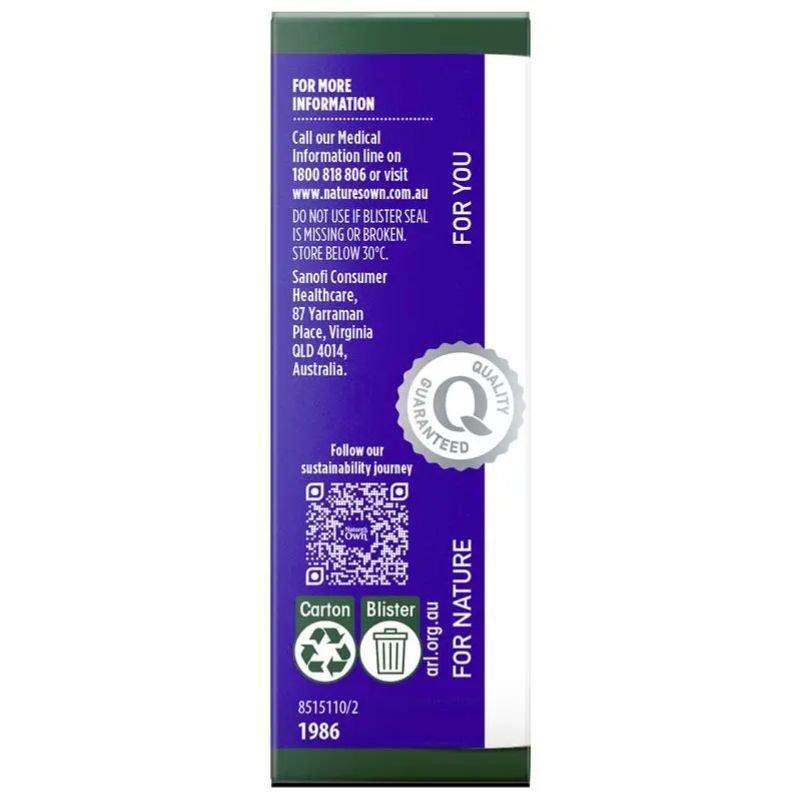 [Expiry: 01/2029] Nature's Own Complete Sleep Advanced 30 Tablets