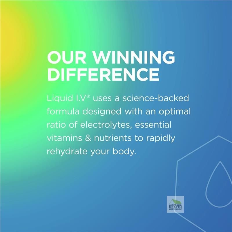 [Expiry: 08/2025] Liquid I.V. Hydration Multiplier 10 Powder Sticks - Lemon Lime Flavour