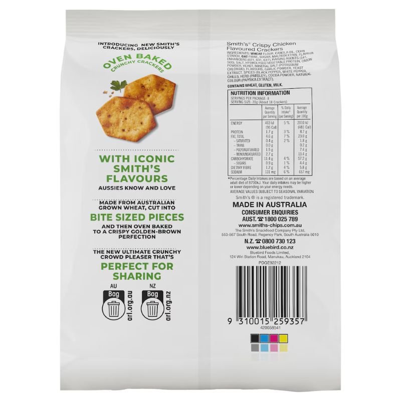 Smith's Crackers Crispy Chicken 160g