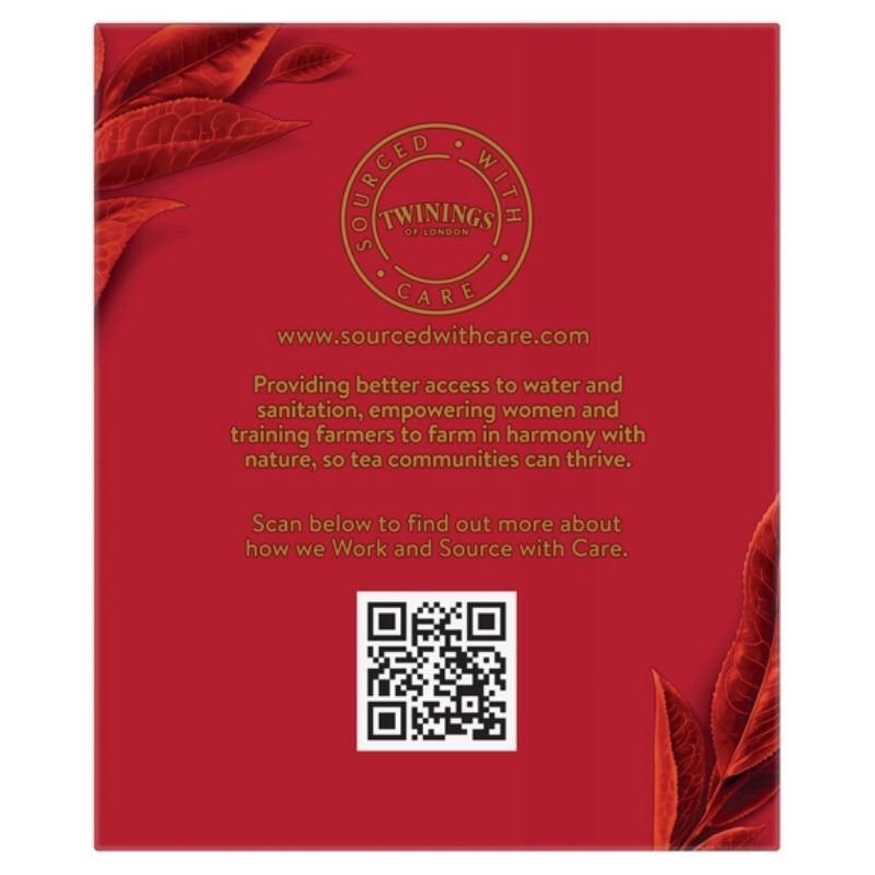 [Expiry: 30/07/2028]  Twinings English Breakfast Tea Bags 10 Pack 20g