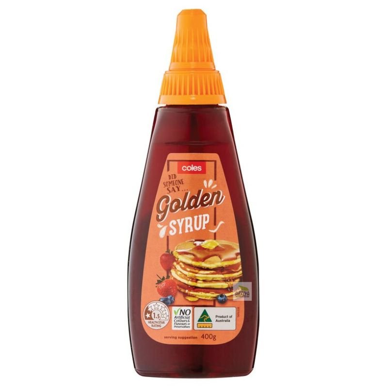 [Expiry: 25/09/2026] Coles Golden Syrup 400g