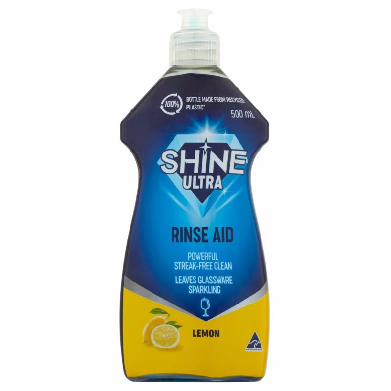 Shine Ultra Rinse Aid Lemon 500mL