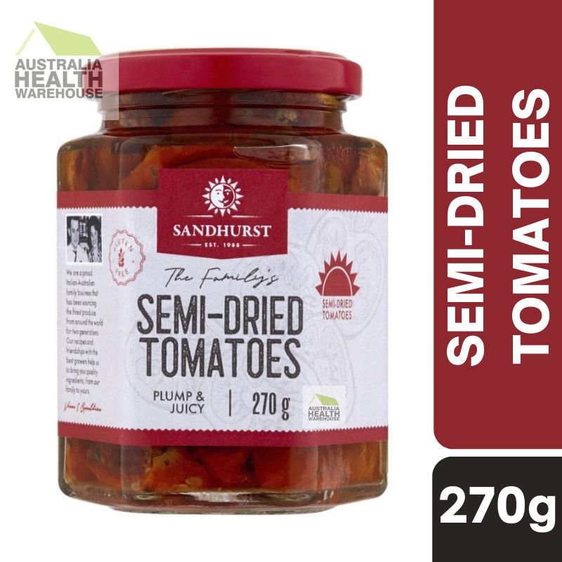 [Expiry: 30/04/2027] Sandhurst Semi-Dried Tomatoes 270g
