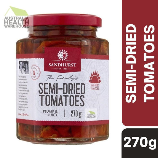 [Expiry: 30/04/2027] Sandhurst Semi-Dried Tomatoes 270g