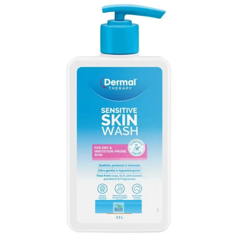 Dermal Therapy Sensitive Skin Wash 1.1 Litre