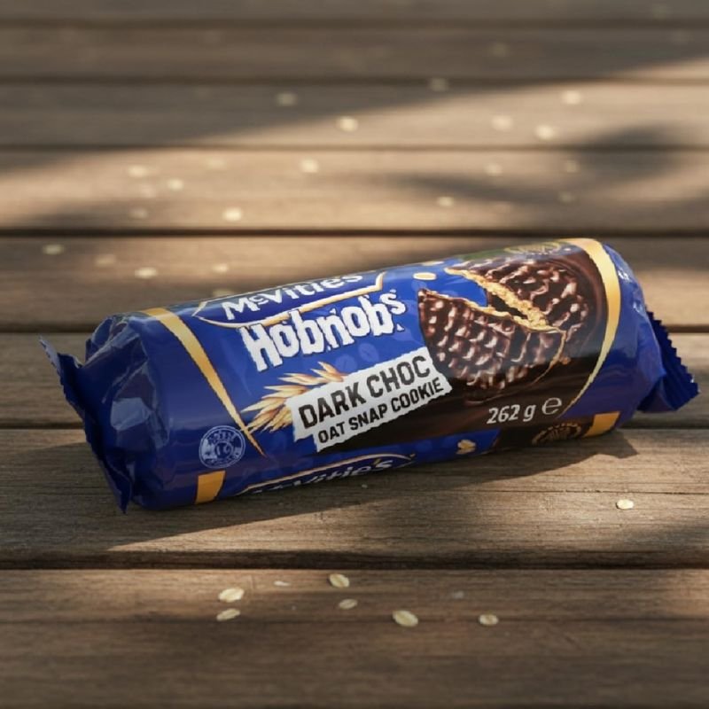 [CLEARANCE Expiry Date: 05/09/2026] Mcvitie's Hobnobs Dark Choc Oat Snap Cookie 262g