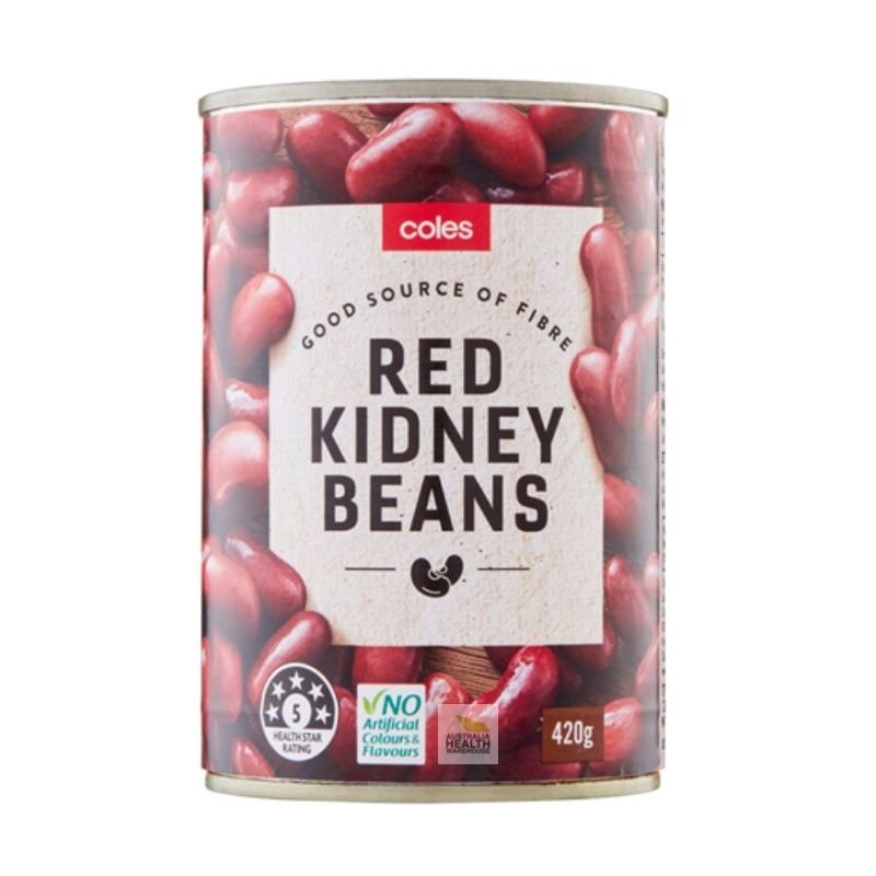 [Expiry: 13/05/2028]  Coles Red Kidney Beans 420g