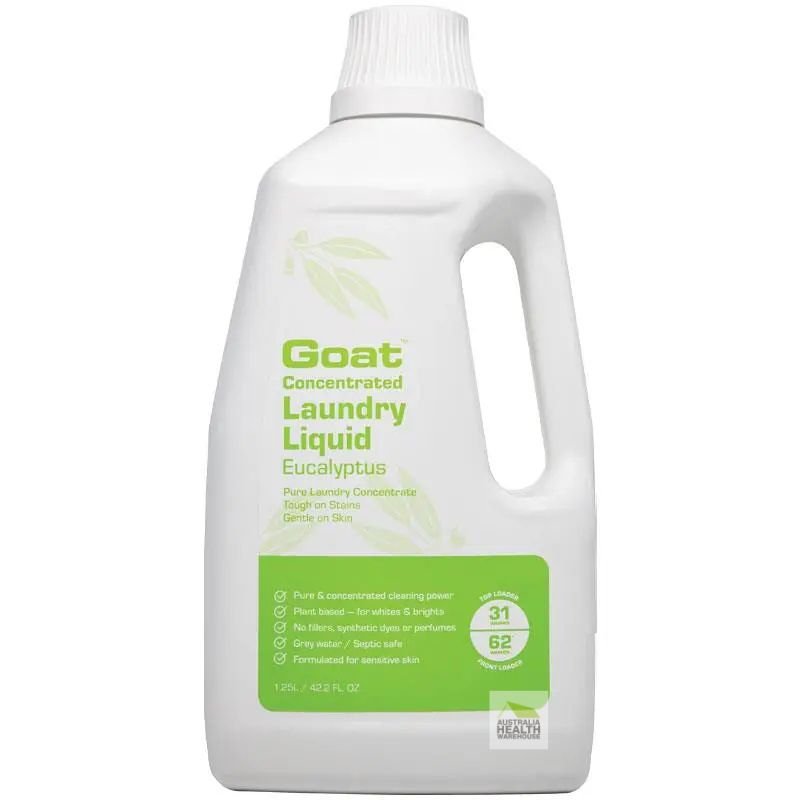 Goat Concentrated Laundry Liquid Eucalyptus 1.25 Litre