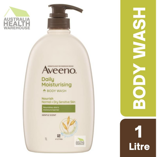 [Expiry: 10/2026] Aveeno Daily Moisturising Body Wash 1 Litre