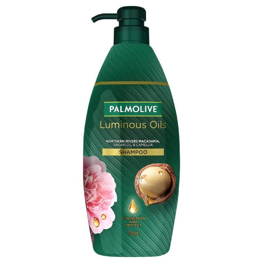 Palmolive Luminous Oils Macadamia Argan Oil & Camellia Shampoo 700mL