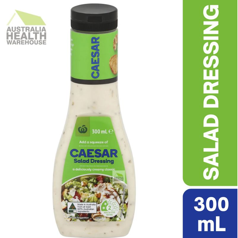 [Expiry Date: 18/11/2026] Woolworths Caesar Salad Dressing 300mL