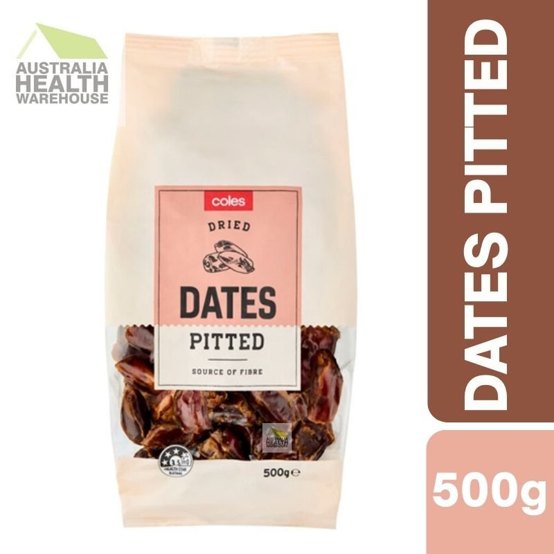 [CLEARANCE Expiry: 14/11/2025] Coles Dried Dates Pitted 500g