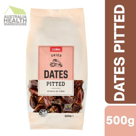 [CLEARANCE Expiry: 14/11/2025] Coles Dried Dates Pitted 500g