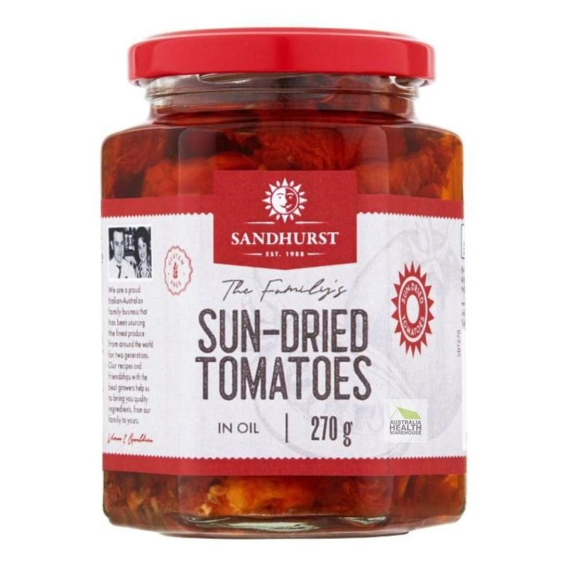 [Expiry: 13/05/2027] Sandhurst Sun-Dried Tomatoes 270g