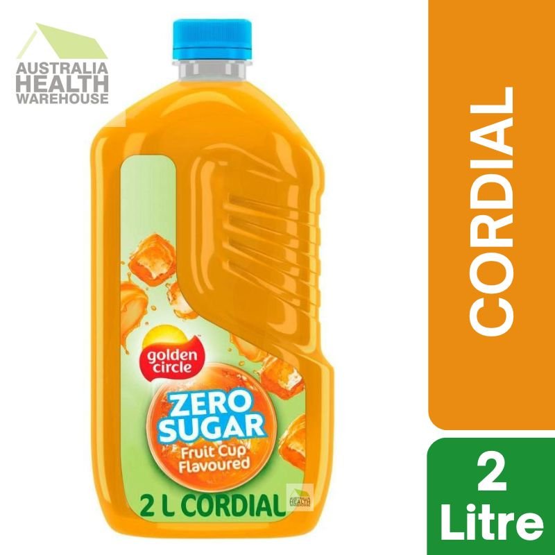 Golden Circle Zero Sugar Fruit Cup Flavour Cordial 2 Litre