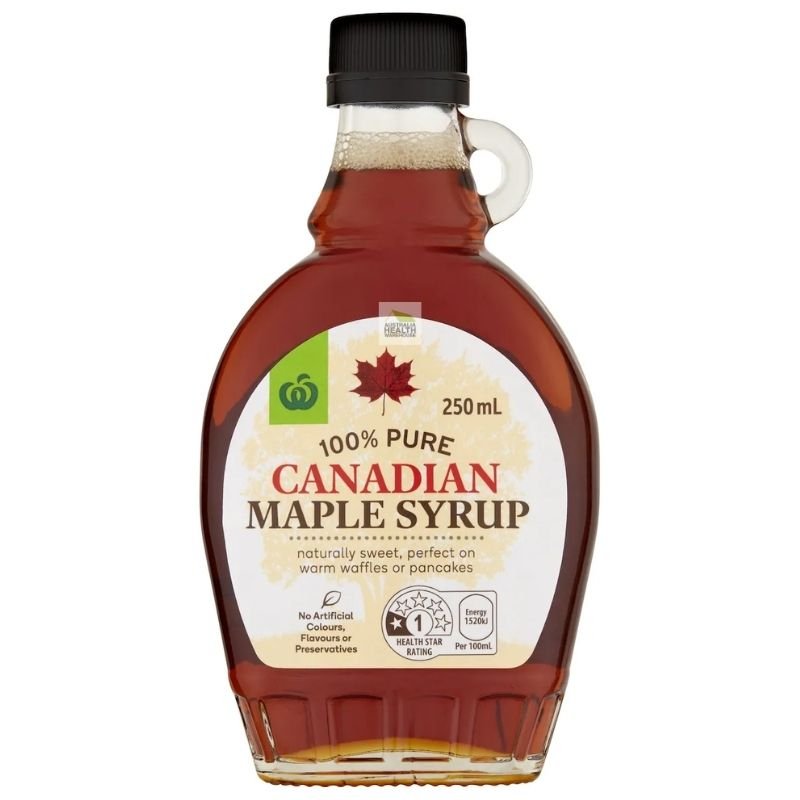 [Expiry: 20/05/2027] Woolworths 100% Pure Canadian Maple Syrup 250mL