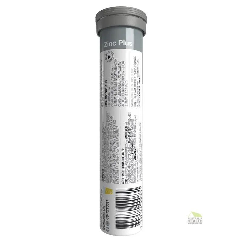 [Expiry: 06/2026] Voost Zinc Plus Effervescent 20 Tablets