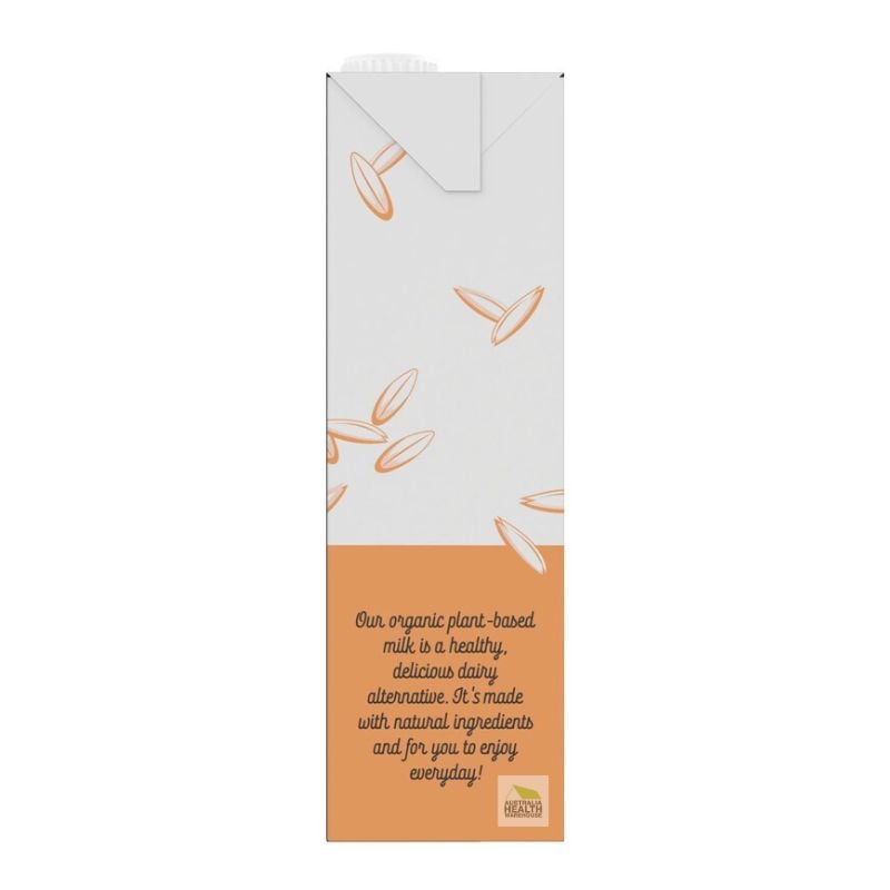Coles Organic Oat Milk Unsweetened 1 Litre