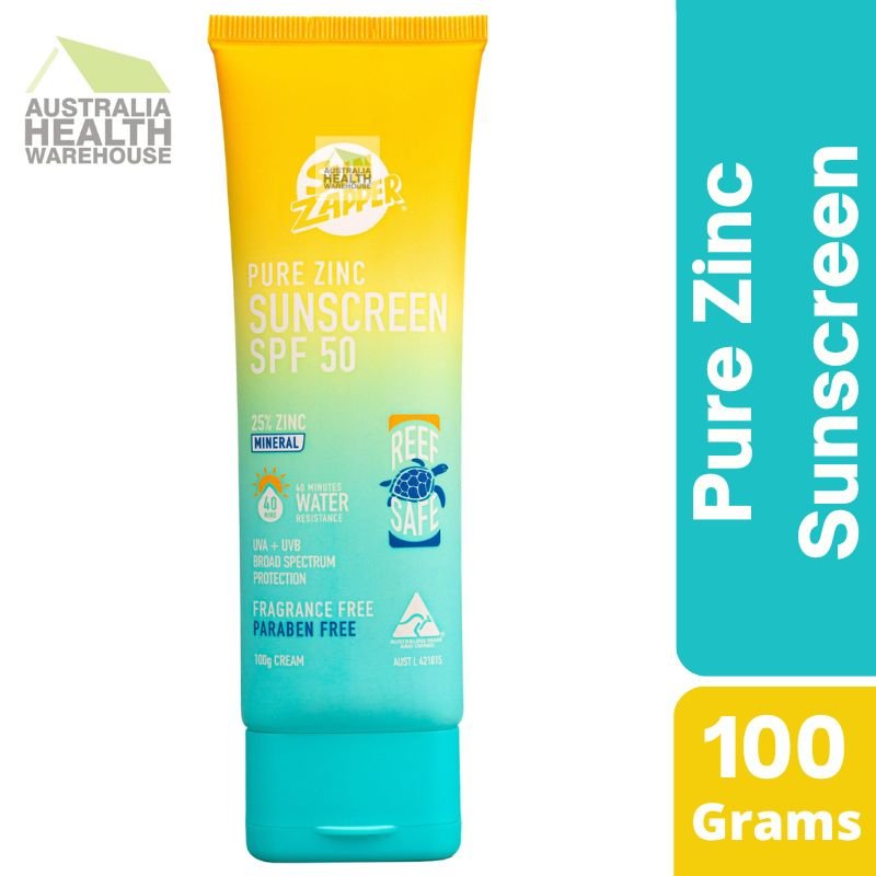 Sun Zapper Pure Zinc Sunscreen 100g